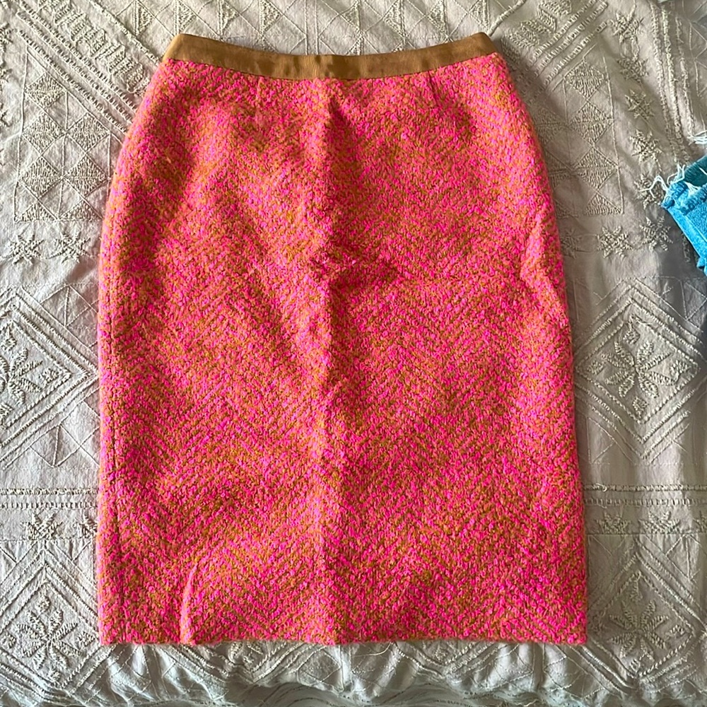 Boden knee length wool pencil skirt, size 2